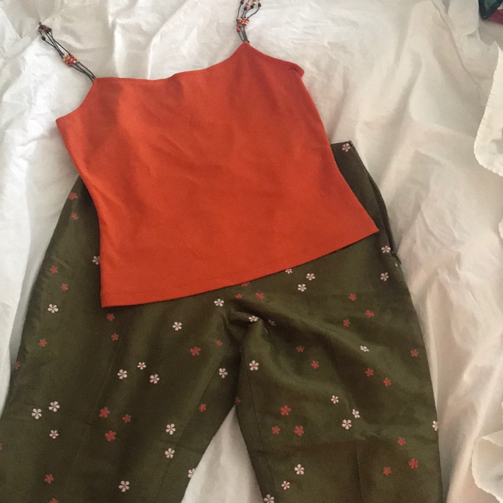 90’s Capri pant set